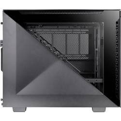 Thermaltake Divider 200 TG Air Black micro tower PC skříň černá 2 předinstalované ventilátory, boční okno, prachový filtr