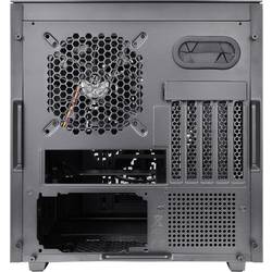 Thermaltake Divider 200 TG Air Black micro tower PC skříň černá 2 předinstalované ventilátory, boční okno, prachový filtr