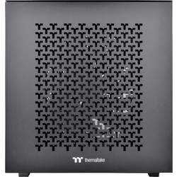 Thermaltake Divider 200 TG Air Black micro tower PC skříň černá 2 předinstalované ventilátory, boční okno, prachový filtr