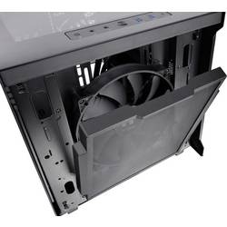 Thermaltake Divider 200 TG Air Black micro tower PC skříň černá 2 předinstalované ventilátory, boční okno, prachový filtr