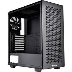 Thermaltake Divider 300 TG Air Black midi tower PC skříň černá 2 předinstalované ventilátory, boční okno, prachový filtr