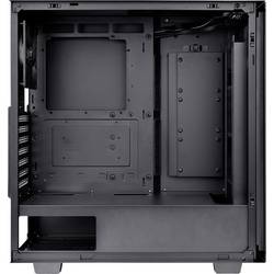 Thermaltake Divider 300 TG Air Black midi tower PC skříň černá 2 předinstalované ventilátory, boční okno, prachový filtr
