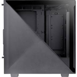 Thermaltake Divider 300 TG Air Black midi tower PC skříň černá 2 předinstalované ventilátory, boční okno, prachový filtr