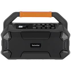 TechniSat DIGITRADIO 231 OD 0000/3966 odolné rádio, DAB, DAB+, FM, AUX, Bluetooth, funkce alarmu, s akumulátorem, černá