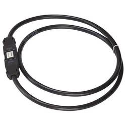 Hager GKWAD03015 propojovací kabel síťová zástrčka - síťová zásuvka Počet kontaktů: 2 + PE černá 1.50 m 1 ks Piece