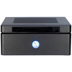 Inter-Tech ITX-603 mini tower PC skříň černá s větracími drážkami