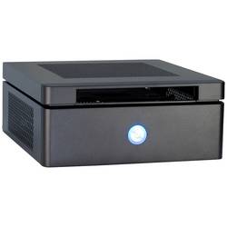 Inter-Tech ITX-603 mini tower PC skříň černá s větracími drážkami