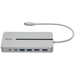 LINDY USB-C® dokovací stanice 43360 Vhodné pro značky (dokovací stanice pro notebook): univerzální