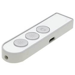 4Smarts stolní stativ bílá s Bluetooth, vč. držáku smartphonu, zabudovaná baterie