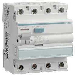 Hager CPA440D Hager CPA440D, Fehlerstromschutzschalter, Typ A proudový chránič A 4pólový 40 A 0.3 A 400 V