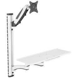 Digitus DA-90451 držák na zeď pro monitor 1 Displej: (s) 5,1 cm (2) - 304,8 cm (120) černá, bílá odnímatelný, otočný, nastavitelná výška, naklápěcí, otočný