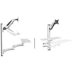 Digitus DA-90451 držák na zeď pro monitor 1 Displej: (s) 5,1 cm (2) - 304,8 cm (120) černá, bílá odnímatelný, otočný, nastavitelná výška, naklápěcí, otočný