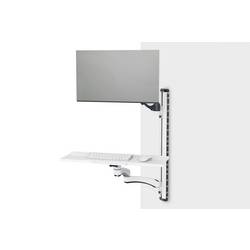 Digitus DA-90451 držák na zeď pro monitor 1 Displej: (s) 5,1 cm (2) - 304,8 cm (120) černá, bílá odnímatelný, otočný, nastavitelná výška, naklápěcí, otočný