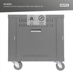 Digitus DN-48000 19palcový rackový vozík 8 U ocelový plech