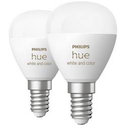 Philips Hue Hue LED žárovka 8719514491281 Energetická třída (EEK2021): F (A - G) Hue White & Color Ambiance Luster E14 5.1 W RGBW