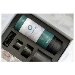 OutIn OTEM-01-Teal Kávovar černá, tyrkysová pro cestování / přenosné, s tlakovým mechanizmem, s Li-Ion aku