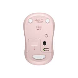 Logitech 729594 myš, přenos Bluetooth®, 3 tlačítko, růžová