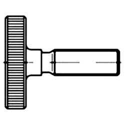 TOOLCRAFT 1061580 rýhovaný šroub M3 12 mm DIN 653 nerezová ocel 10 ks
