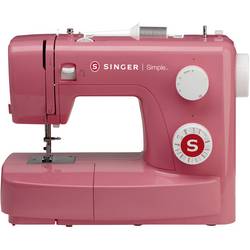 Singer šicí stroj Simple 3223 s přísuvným stolem červená