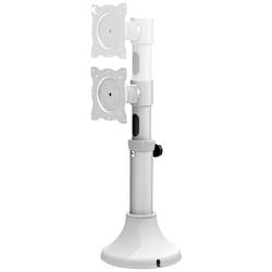 Neomounts FPMA-D025SILVER držák na stůl pro monitor 25,4 cm (10) - 76,2 cm (30) nastavitelná výška, naklápěcí, otočný stříbrná