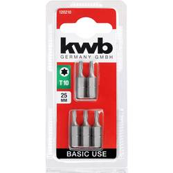 kwb 120210 Bit TX Pohon (šroubovák): 5/32 (4 mm) Typ zakončení: TX TX 10 25 mm