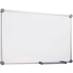 Maul bílá popisovací tabule 2000 MAULpro, Emaille (š x v) 1500 mm x 1000 mm bílá emailový nátěr vč. odkládací misky , formát na šířku nebo na výšku