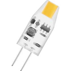 OSRAM HOMELIGHTING 4058075523098 LED Energetická třída (EEK2021) F (A - G) G4 1 W = 10 W teplá bílá (Ø x v) 10 mm x 30 mm 1 ks