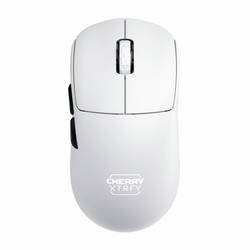 Cherry XTRFY M68 Pro Wireless, White optická myš, přenos bezdrátový, 5 tlačítko