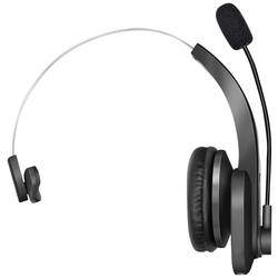 LogiLink BT0059 Headset otevřená (On Ear) Bluetooth® mono černá Redukce šumu mikrofonu monofonní telefon
