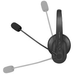 LogiLink BT0059 Headset otevřená (On Ear) Bluetooth® mono černá Redukce šumu mikrofonu monofonní telefon