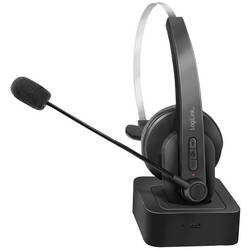 LogiLink BT0059 Headset otevřená (On Ear) Bluetooth® mono černá Redukce šumu mikrofonu monofonní telefon