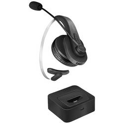 LogiLink BT0059 Headset otevřená (On Ear) Bluetooth® mono černá Redukce šumu mikrofonu monofonní telefon