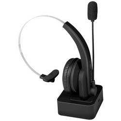 LogiLink BT0059 Headset otevřená (On Ear) Bluetooth® mono černá Redukce šumu mikrofonu monofonní telefon