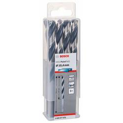 Bosch Accessories 2608577272 2608577272 HSS kovový spirálový vrták 10.4 mm Celková délka 133 mm leštěný DIN 338 válcová stopka 5 ks