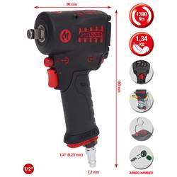 KS Tools 515.1270 pneumatický rázový šroubovák Typ uchycení nástroje: 1/2 Točivý moment (max.): 1390 Nm