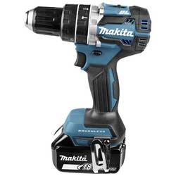Makita DHP484RTJ aku příklepový šroubovák, 2cestný, vč. 2x aku, DHP484RTJ
