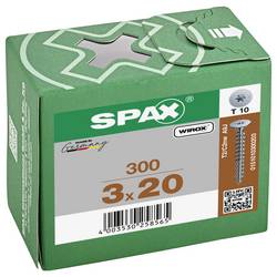 SPAX 0151010300203 vrut s půlkulatou hlavou 3 mm 20 mm T-STAR plus ocel 300 ks