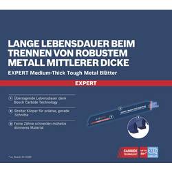 Bosch Accessories 2608900374 Plátek šalové pily Délka řezacího listu 225 mm 1 ks