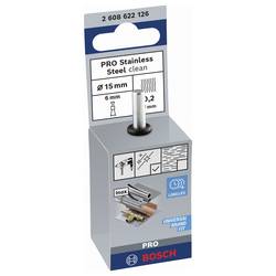 Bosch Accessories Štětcový kartáč - 15 mm, 0,2 mm Ø dříku 6 mm 2608622126 1 ks
