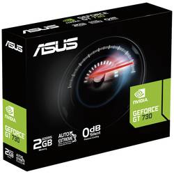 Asus grafická karta Nvidia GeForce GT730 2 GB GDDR5 RAM PCIe x1 HDMI™ pasivní chlazení