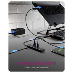 ICY BOX 61065 USB Hub černá