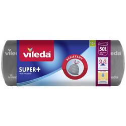 Vileda SUPER+ 50L 171971 pytle na odpadky 50 l fólie Levandulová vůně 10 ks