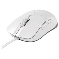 Cherry XTRFY M50 White Wired Mouse optická myš, přenos kabelový, 5 tlačítko, 12000 dpi, bílá