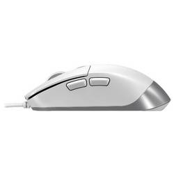Cherry XTRFY M50 White Wired Mouse optická myš, přenos kabelový, 5 tlačítko, 12000 dpi, bílá