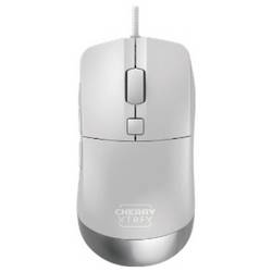 Cherry XTRFY M50 White Wired Mouse optická myš, přenos kabelový, 5 tlačítko, 12000 dpi, bílá