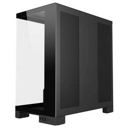 FSP Fortron POC0000274 midi tower PC skříň černá 4 předinstalované ventilátory, boční okno