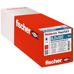 Fischer 562958 FPF II CHTF 6,0 x 180 BC 100 šroub do dřeva 6 mm 180 mm TX ocel galvanizováno zinkem 100 ks