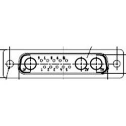 Molex 1727040013 zástrčka D-SUB Pólů: 13 pájecí kalíšek 1 ks Box