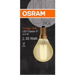 OSRAM HOMELIGHTING 4058075293496 LED Energetická třída (EEK2021) F (A - G) E14 kapkový tvar 4 W = 35 W teplá bílá (Ø x d) 45.0 mm x 78.0 mm 1 ks