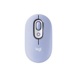 Logitech Logitech 910-007414 POP Mouse con Emoji Lilla optická myš, přenos Bluetooth®, 4 tlačítko, 4000 dpi, fialová